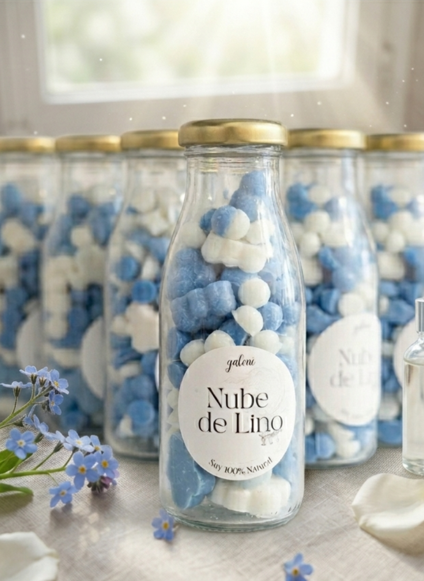 Wax Melts Nube de Lino - Ropa Limpia