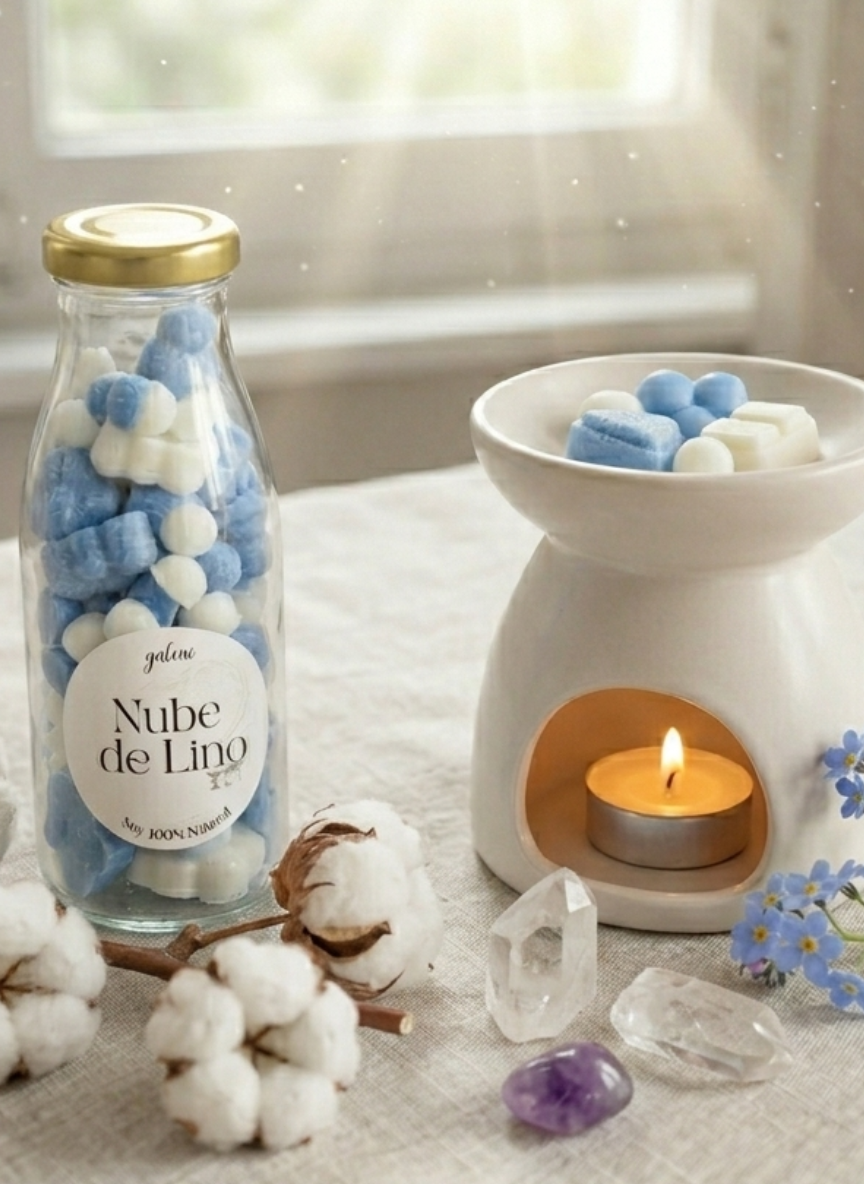 Wax Melts Nube de Lino - Ropa Limpia